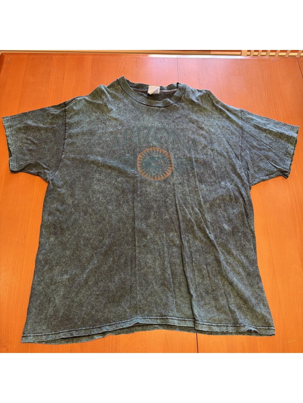 Aztec 90s Single Stitch Vintage T Shirt Abstract Tribal Arizona Print Graphic 2X